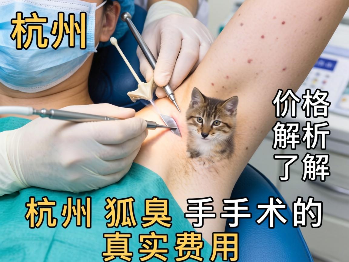 杭州狐臭手术价格解析，了解杭州狐臭手术的真实费用