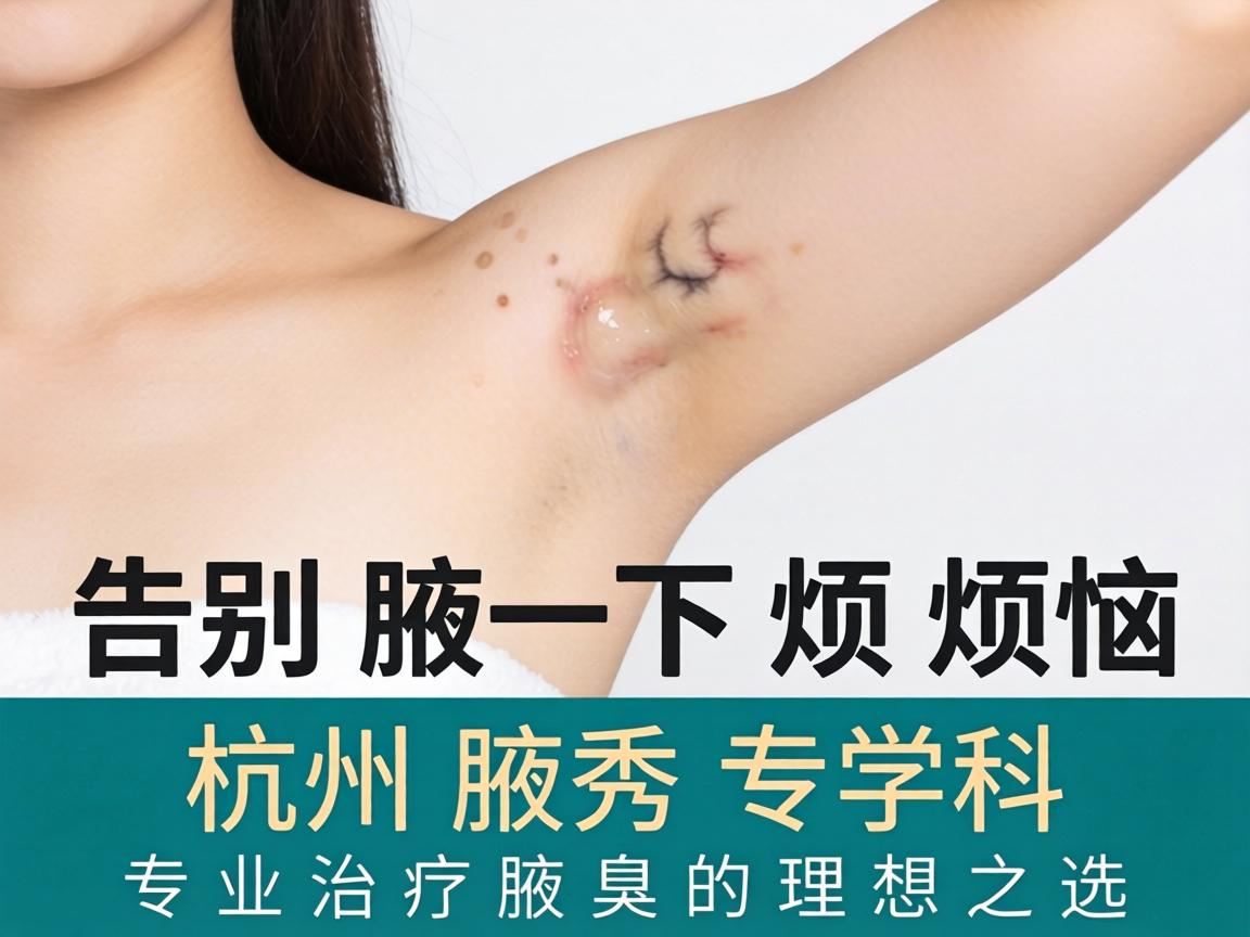 告别腋下烦恼，杭州腋秀专科，专业治疗腋臭的理想之选