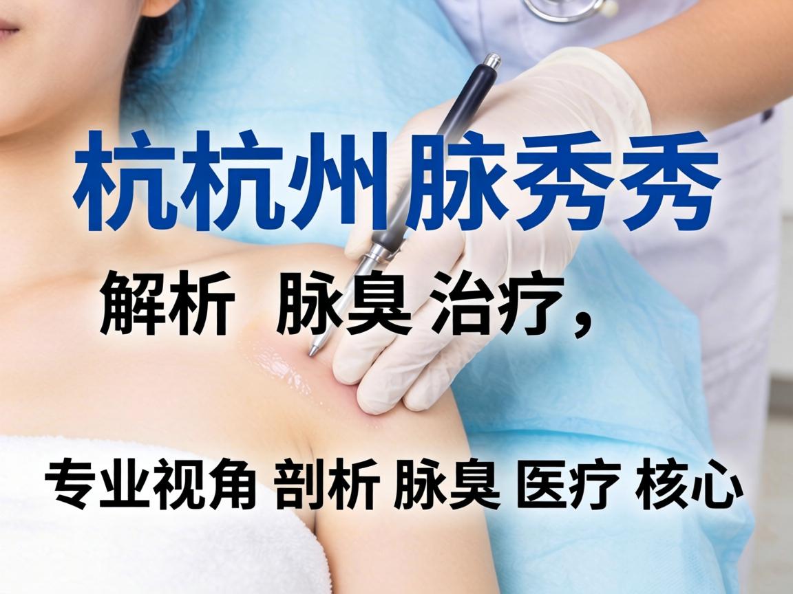 杭州腋秀解析腋臭治疗，专业视角剖析腋臭医疗核心