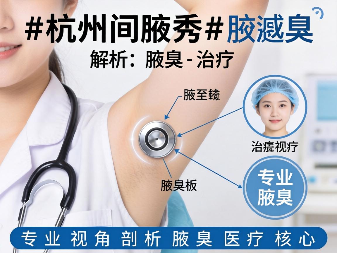 杭州腋秀解析腋臭治疗，专业视角剖析腋臭医疗核心