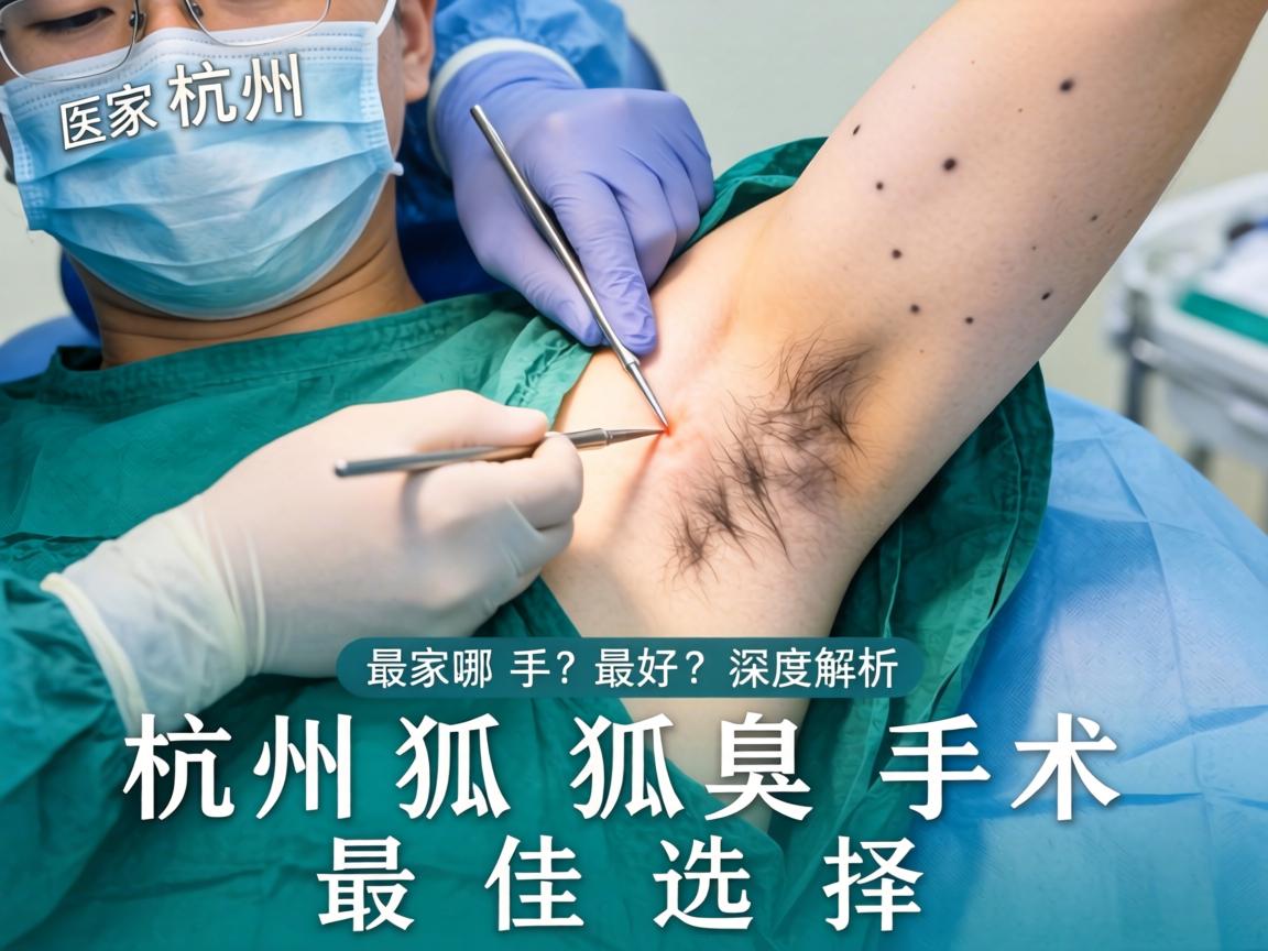杭州狐臭手术哪家最好？深度解析杭州狐臭手术最佳选择