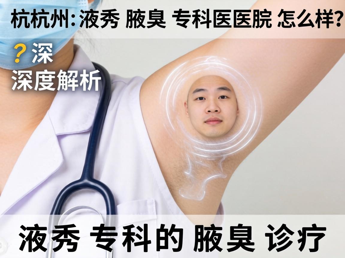 杭州液秀腋臭专科医院怎么样？深度解析液秀专科的腋臭诊疗
