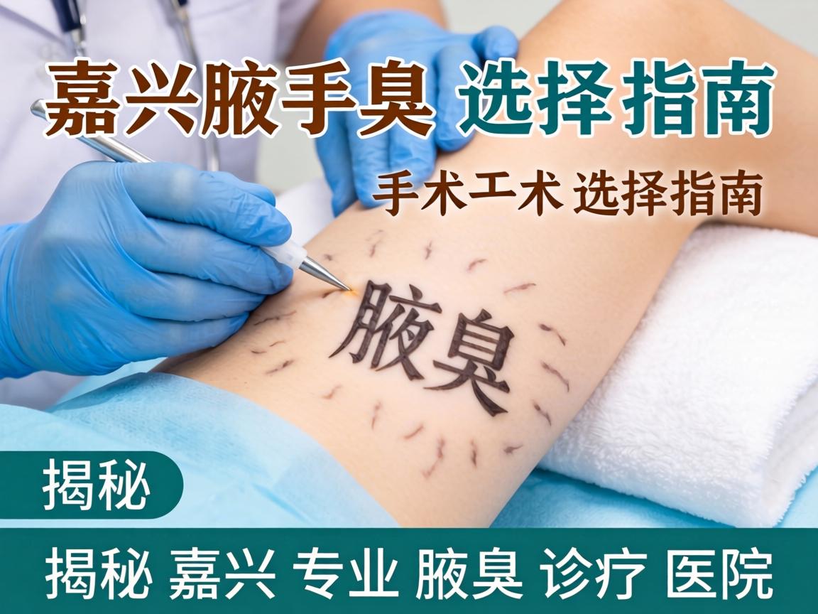嘉兴腋臭手术选择指南，揭秘嘉兴专业腋臭诊疗医院