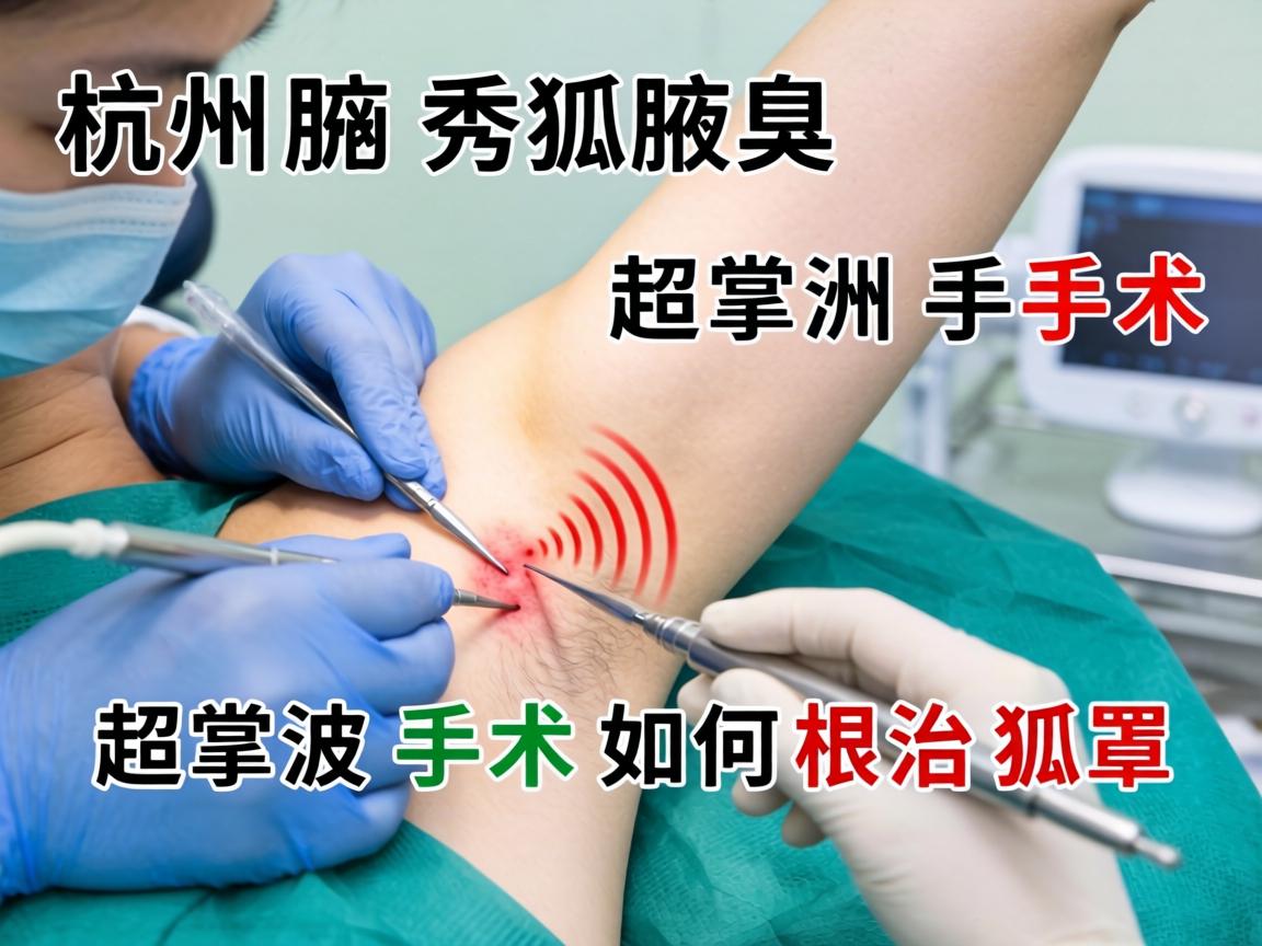 杭州腋秀解析，杭州狐臭超声波手术，超声波手术如何根治狐臭