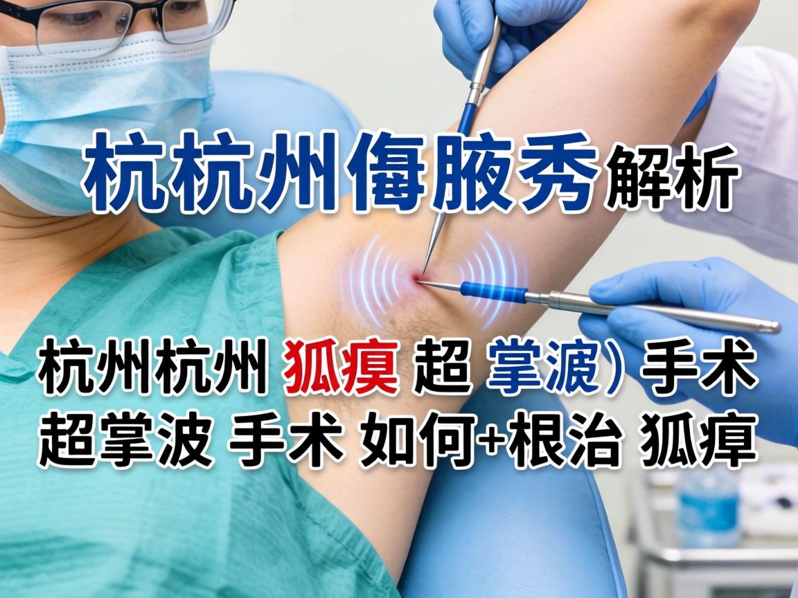 杭州腋秀解析，杭州狐臭超声波手术，超声波手术如何根治狐臭