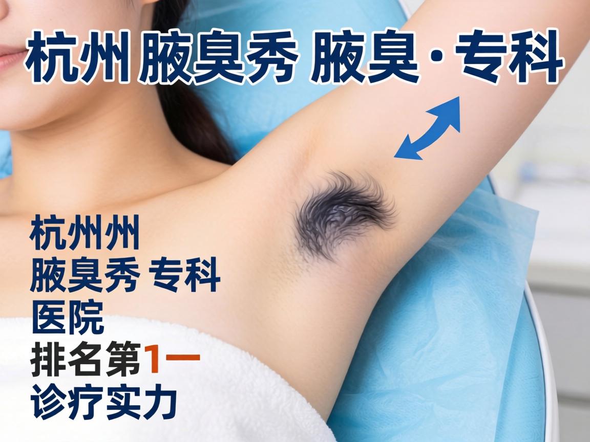 杭州腋秀腋臭专科，解析杭州腋臭专科医院排名第一的诊疗实力