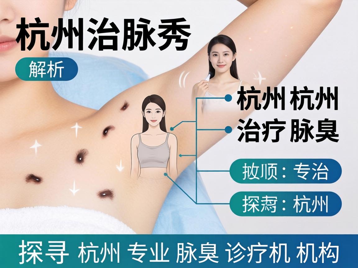 杭州腋秀解析，杭州治疗腋臭，探寻杭州专业腋臭诊疗机构