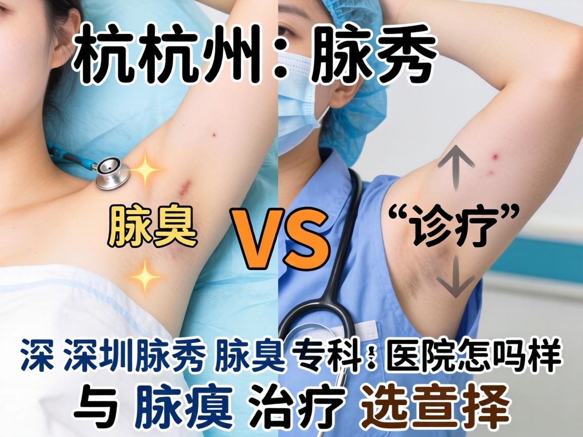 杭州腋秀解析腋臭诊疗，对比深圳腋秀腋臭专科医院怎么样与腋臭治疗选择