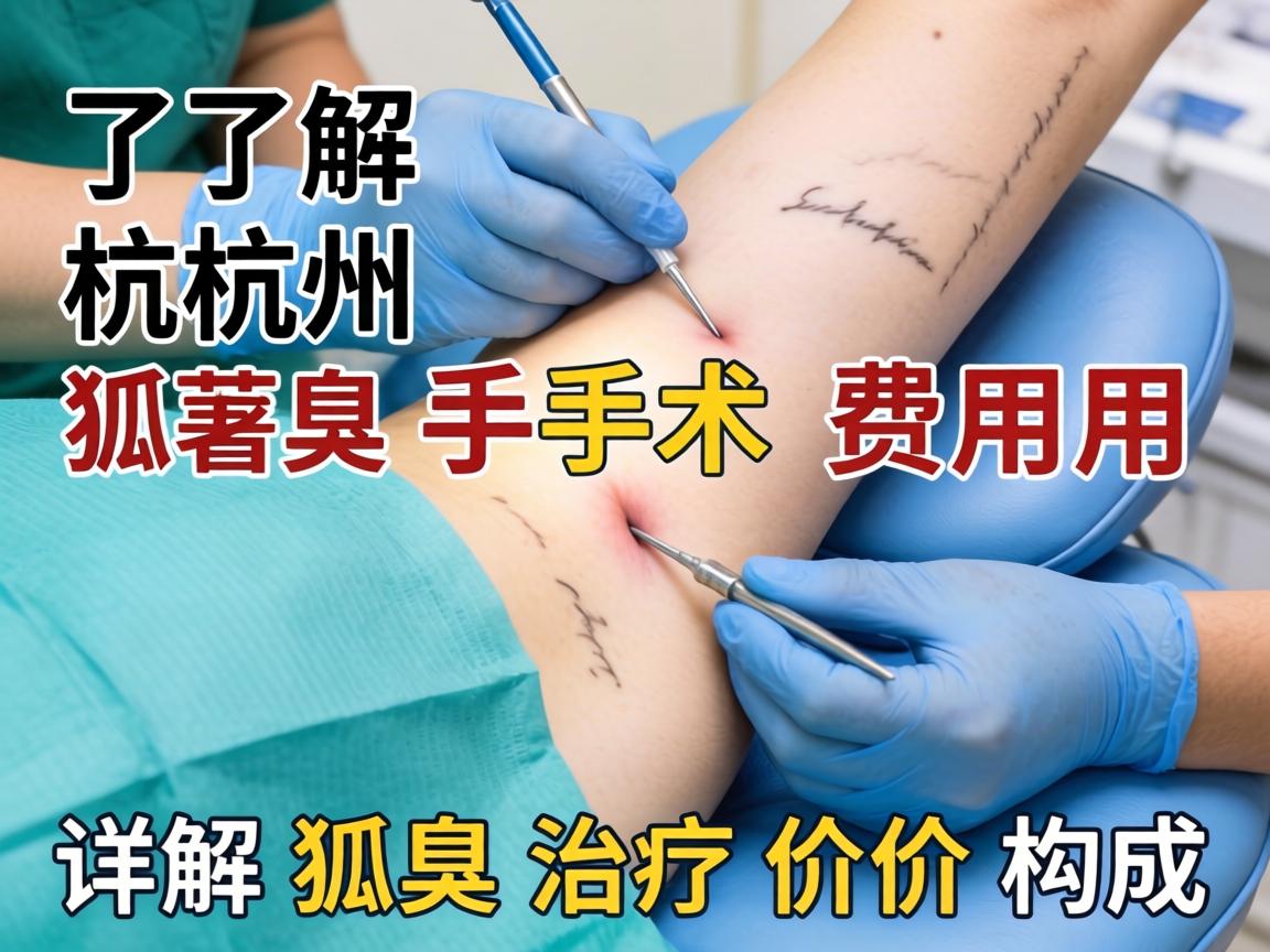 了解杭州狐臭手术费用，详解狐臭治疗价格构成