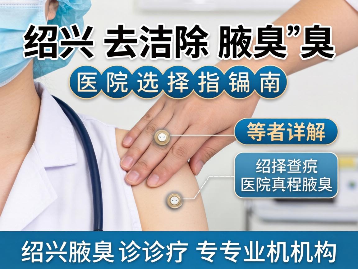 绍兴去除腋臭医院选择指南，详解绍兴腋臭诊疗专业机构