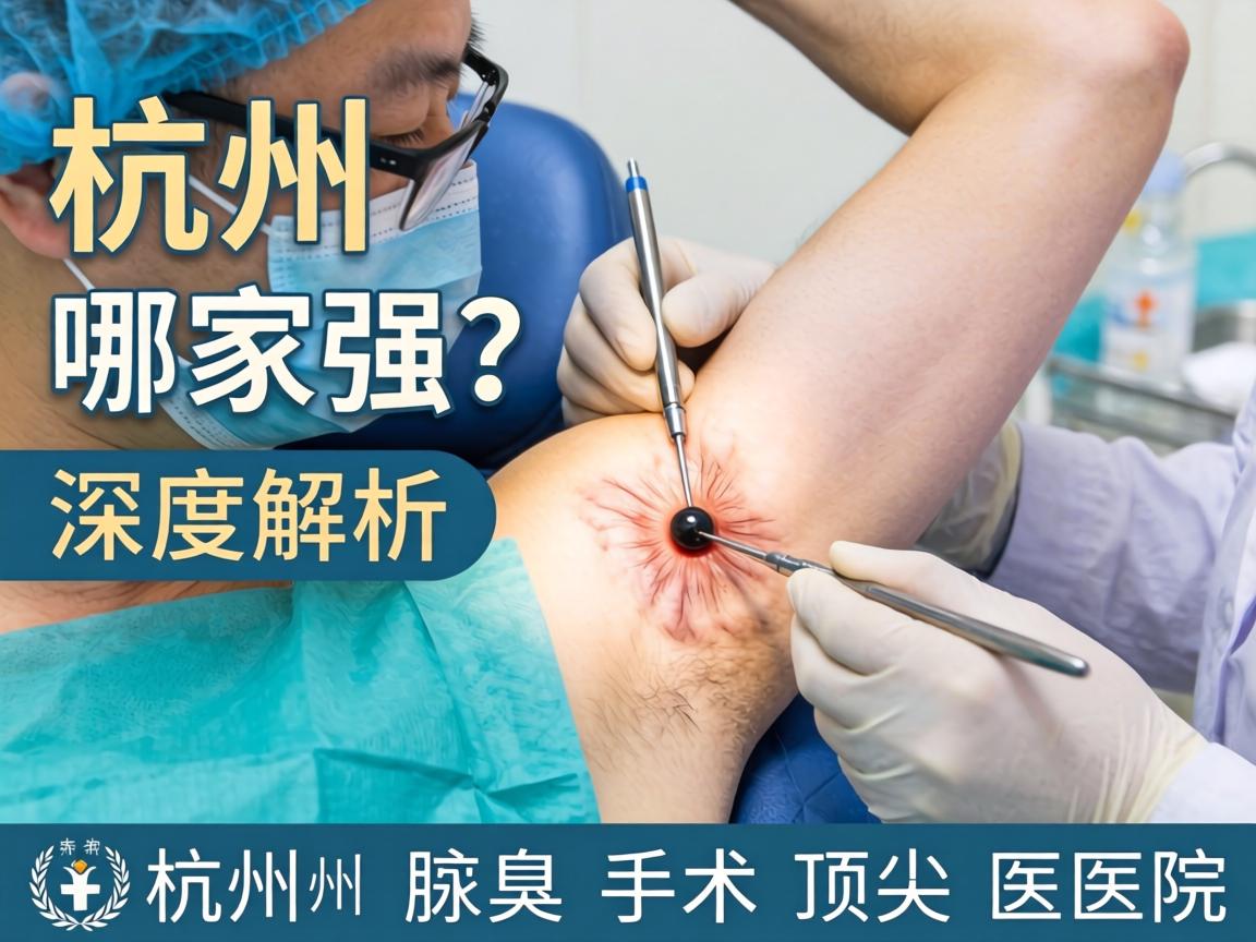 杭州腋臭手术哪家强？深度解析杭州腋臭手术顶尖医院