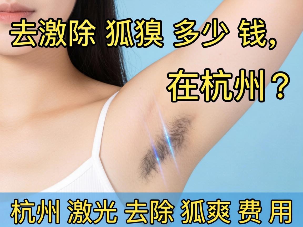 激光去除狐臭多少钱在杭州？详解杭州激光去除狐臭费用