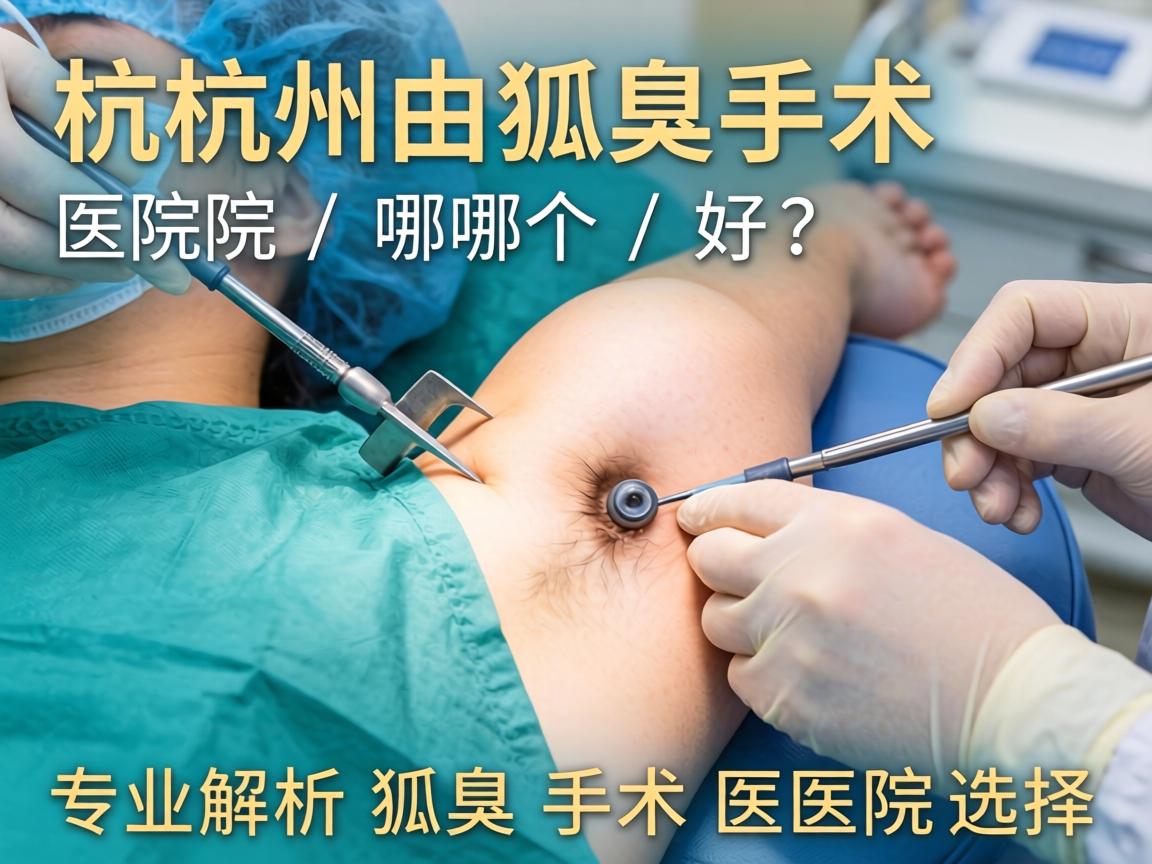 杭州狐臭手术医院哪个好？专业解析狐臭手术医院选择