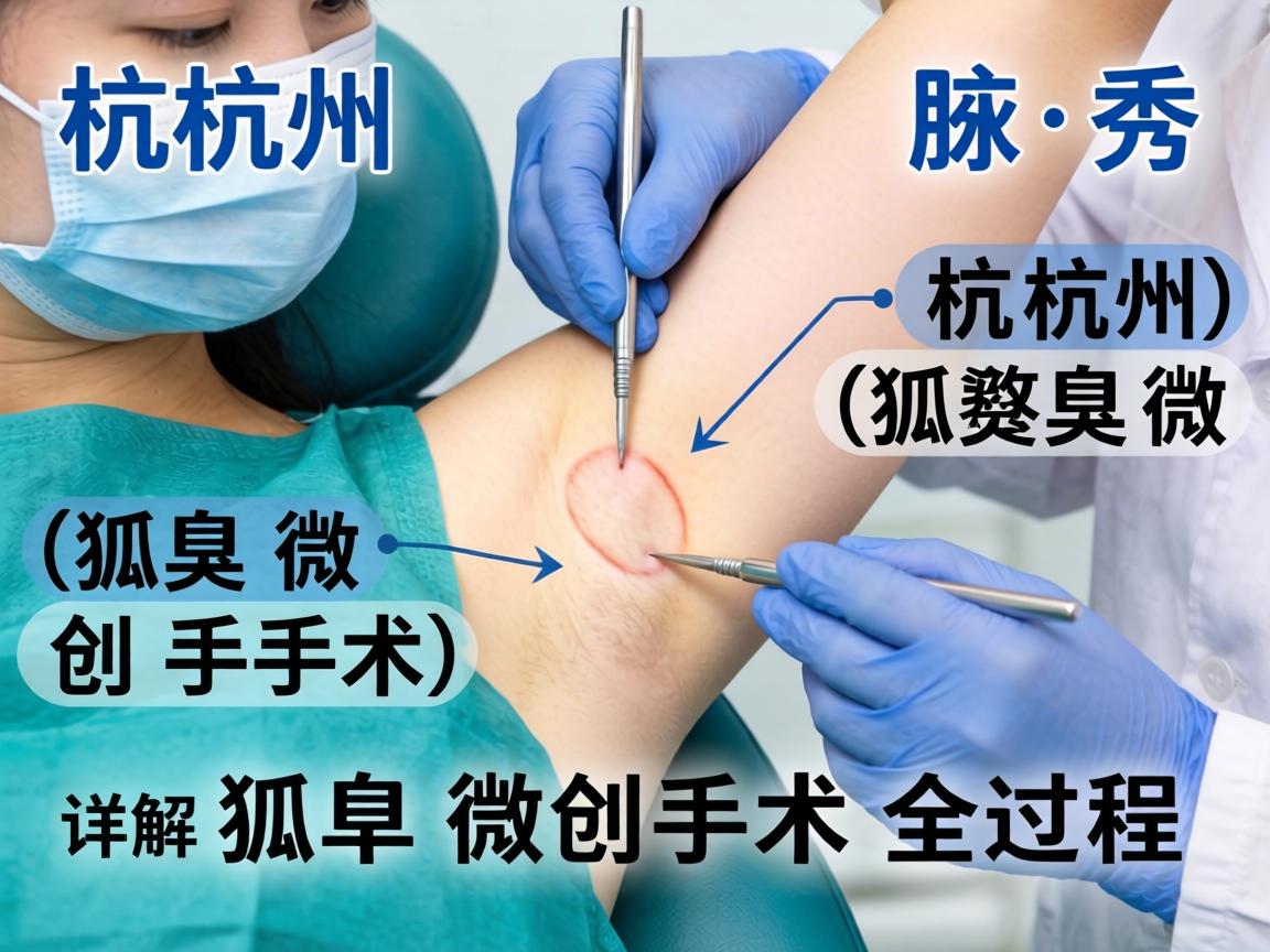 杭州腋秀解析，杭州狐臭微创手术，详解狐臭微创手术全过程