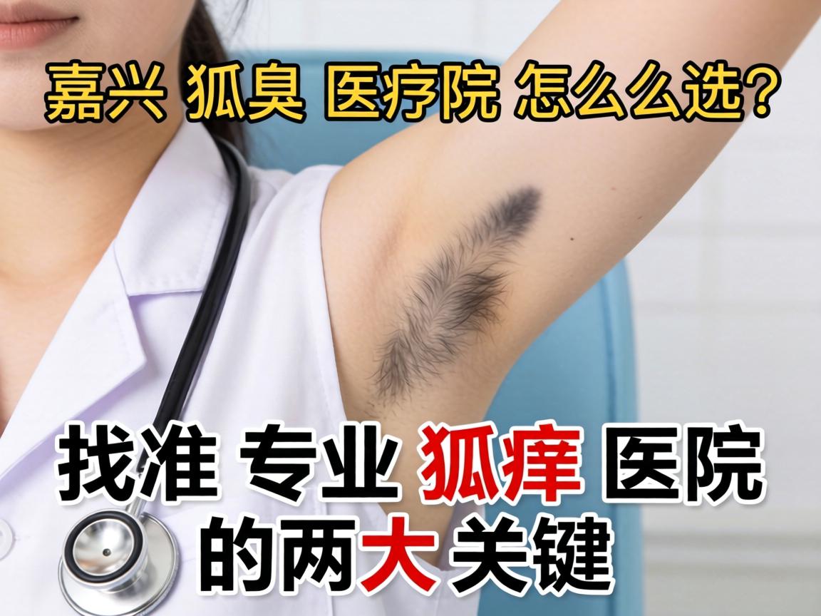 嘉兴狐臭医院怎么选？找准专业狐臭医院的两大关键