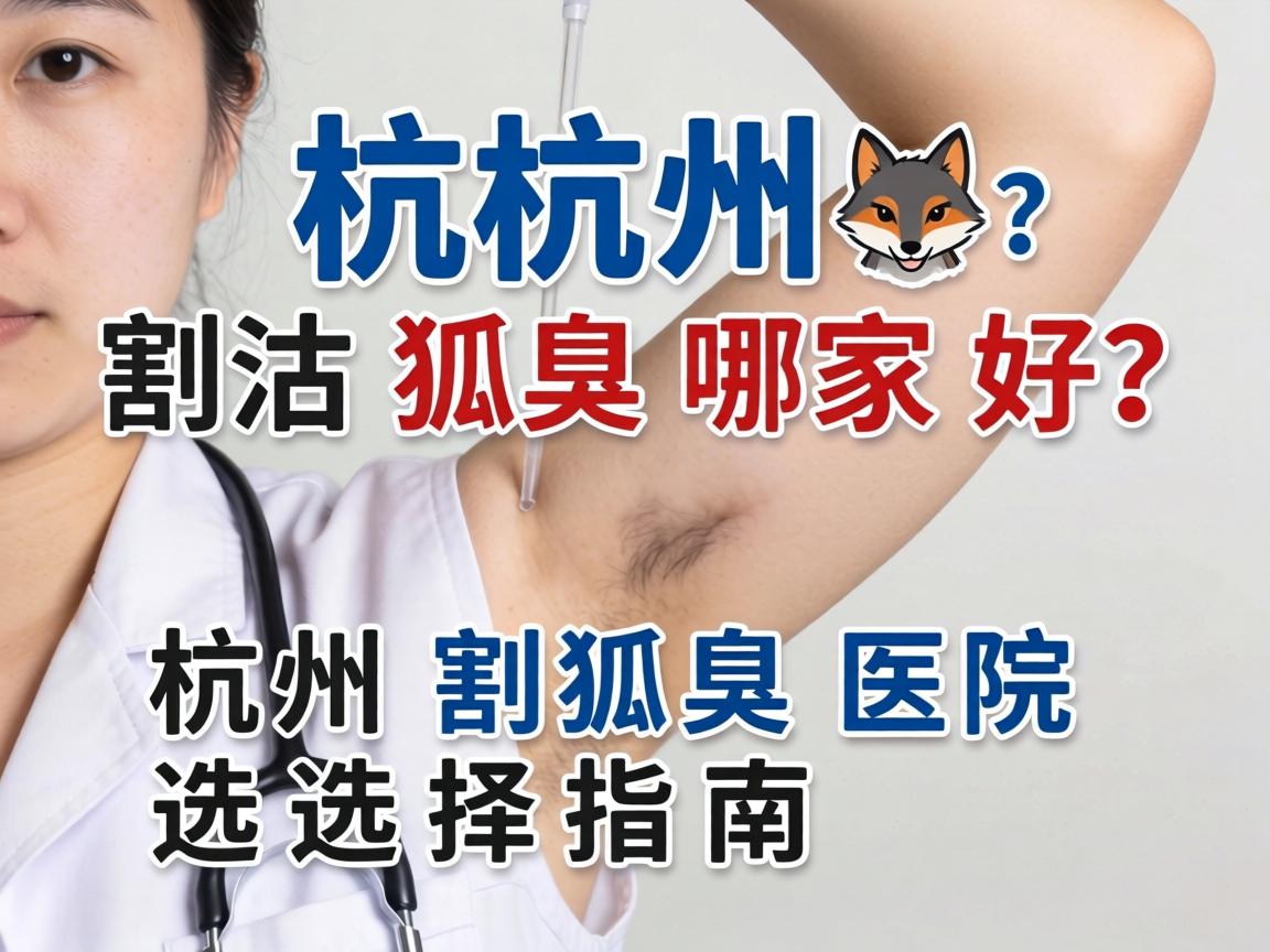 杭州割狐臭哪家好?杭州割狐臭医院选择指南 杭州割狐臭哪家好?杭州割狐臭医院选择指南