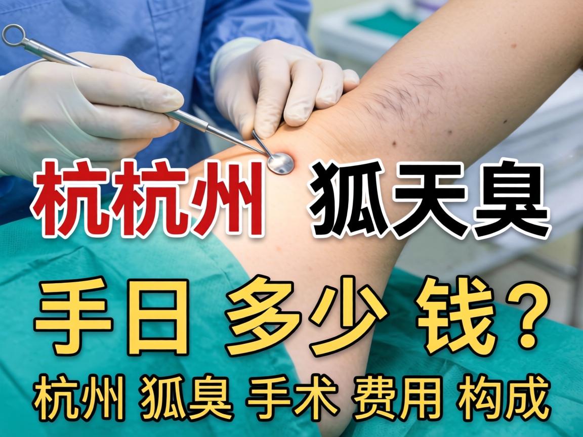 杭州狐臭手术多少钱?详解杭州狐臭手术费用构成 杭州狐臭手术多少钱?详解杭州狐臭手术费用构成