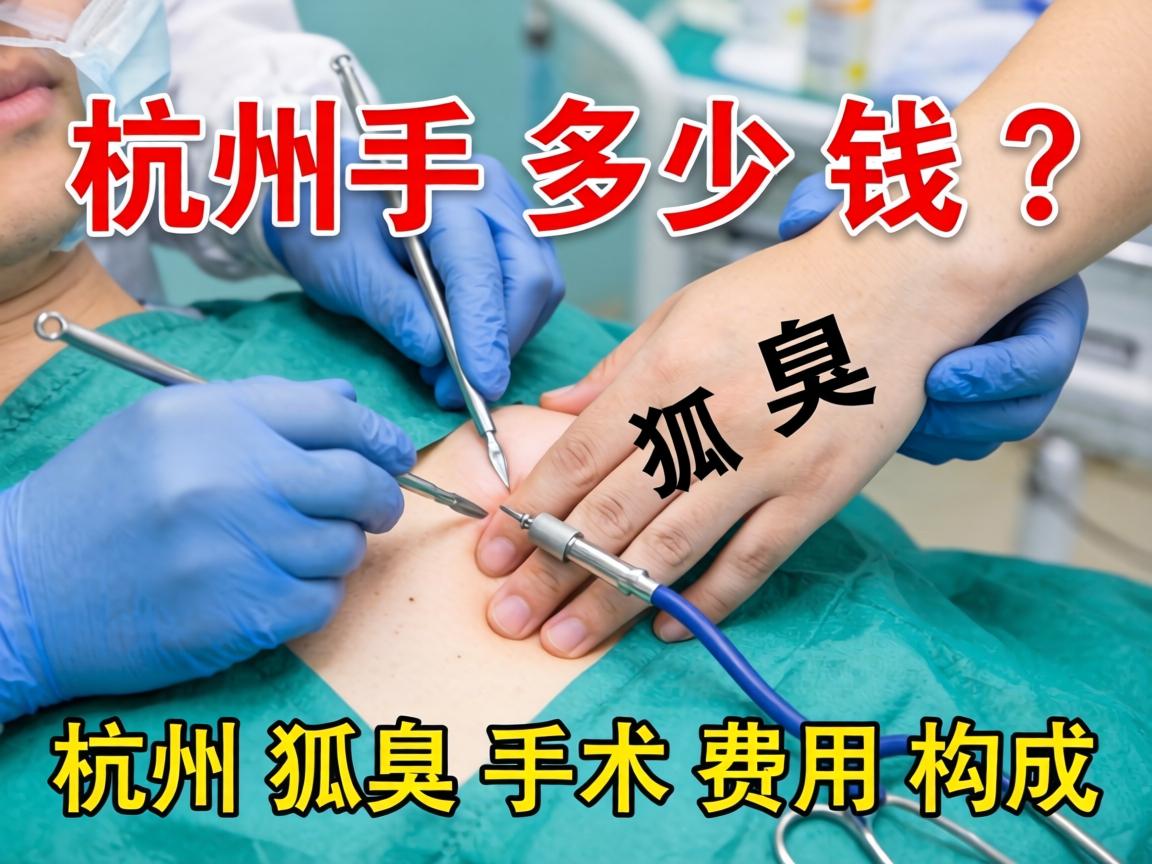 杭州狐臭手术多少钱?详解杭州狐臭手术费用构成 杭州狐臭手术多少钱?详解杭州狐臭手术费用构成