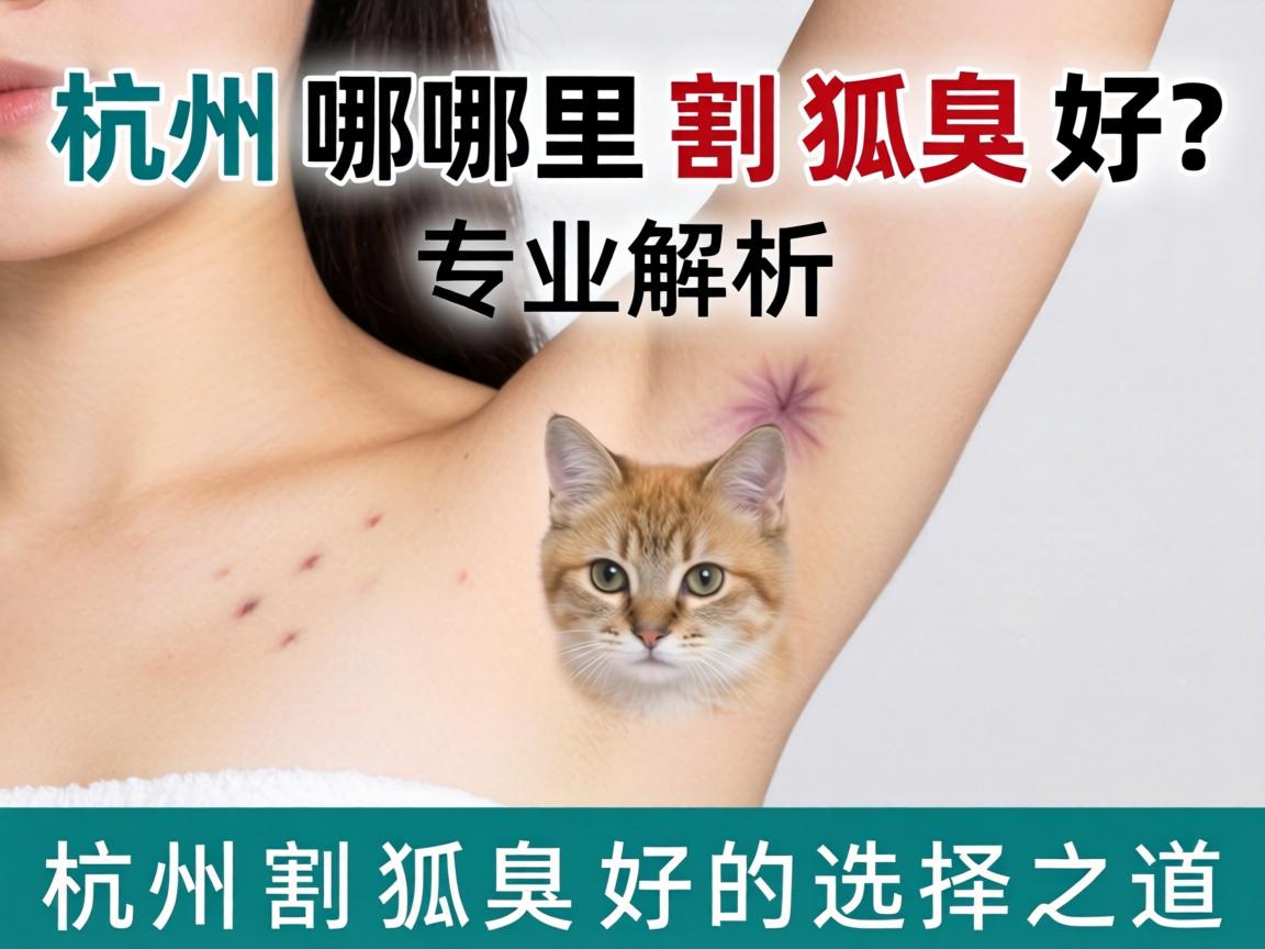 杭州哪里割狐臭好？专业解析杭州割狐臭好的选择之道