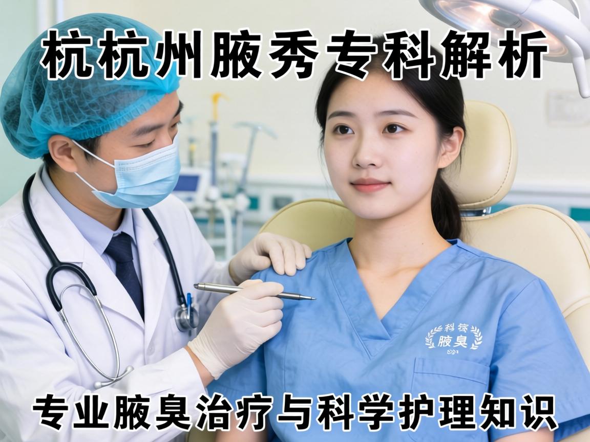 杭州腋秀专科解析，专业腋臭治疗与科学护理知识