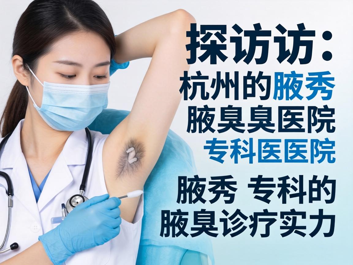 探访杭州腋秀腋臭专科医院,解析腋秀专科的腋臭诊疗实力 探访杭州腋秀腋臭专科医院,解析腋秀专科的腋臭诊疗实力