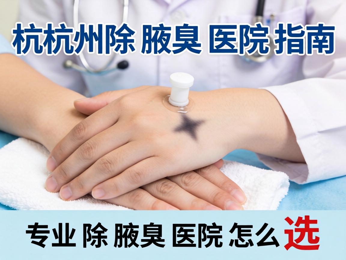 杭州除腋臭医院指南,专业除腋臭医院怎么选 杭州除腋臭医院指南,专业除腋臭医院怎么选
