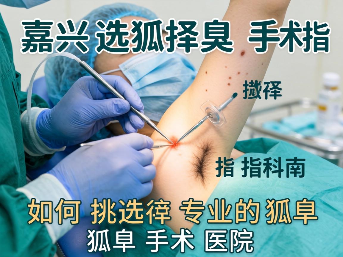 嘉兴狐臭手术选择指南，如何挑选专业的狐臭手术医院