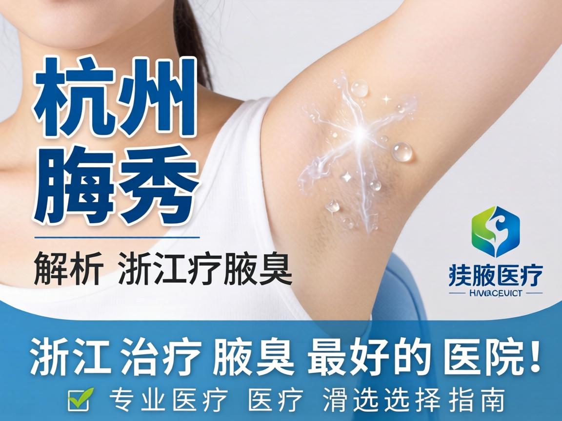 杭州腋秀解析，浙江治疗腋臭最好的医院，专业选择指南