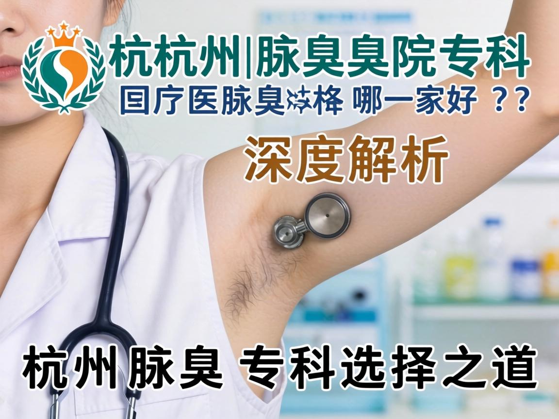 杭州腋臭专科医院哪家好？深度解析杭州腋臭专科选择之道