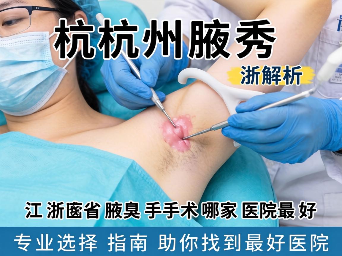 杭州腋秀解析,浙江省腋臭手术哪家医院最好,专业选择指南助你找到最好医院 杭州腋秀解析,浙江省腋臭手术哪家医院最好,专业选择指南助你找到最好医院