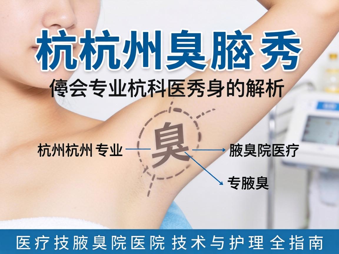 杭州腋秀解析，杭州专业腋臭医院技术与护理全指南