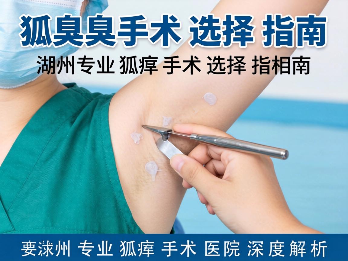 狐臭手术选择指南，湖州专业狐臭手术医院深度解析