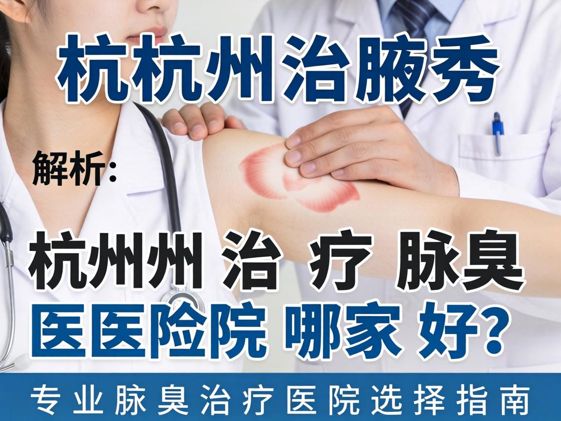 杭州腋秀解析,杭州治疗腋臭医院哪家好?专业腋臭治疗医院选择指南 杭州腋秀解析,杭州治疗腋臭医院哪家好?专业腋臭治疗医院选择指南