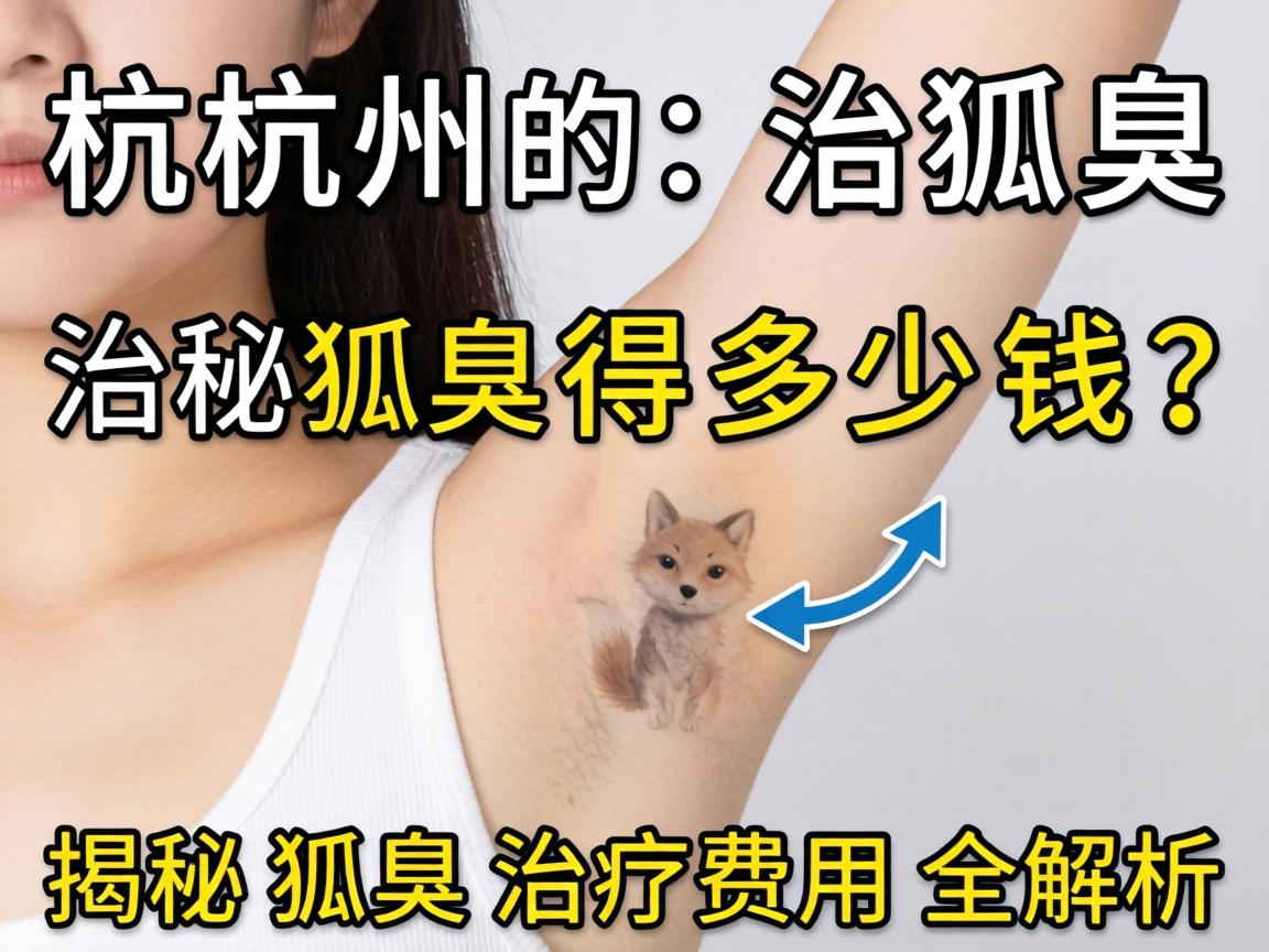 杭州治狐臭得多少钱?揭秘狐臭治疗费用全解析 杭州治狐臭得多少钱?揭秘狐臭治疗费用全解析