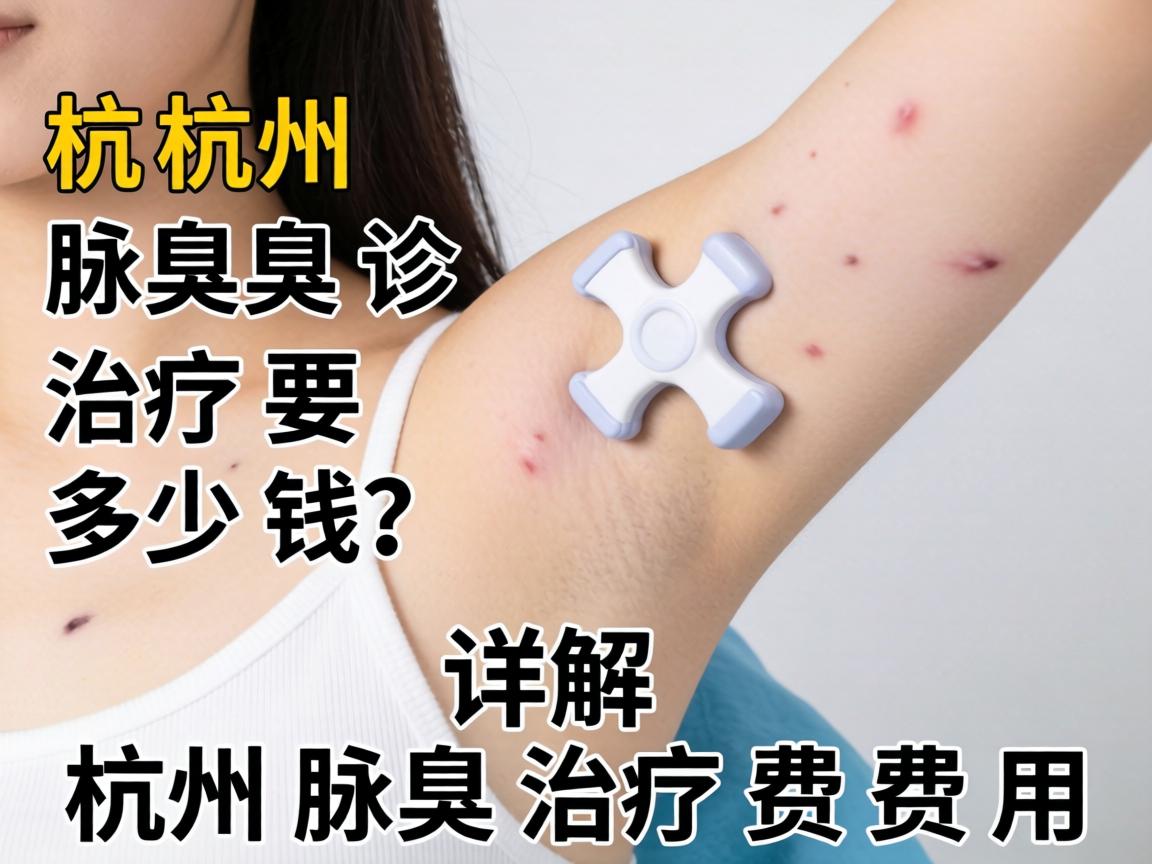 杭州腋臭诊疗要多少钱？详解杭州腋臭治疗费用