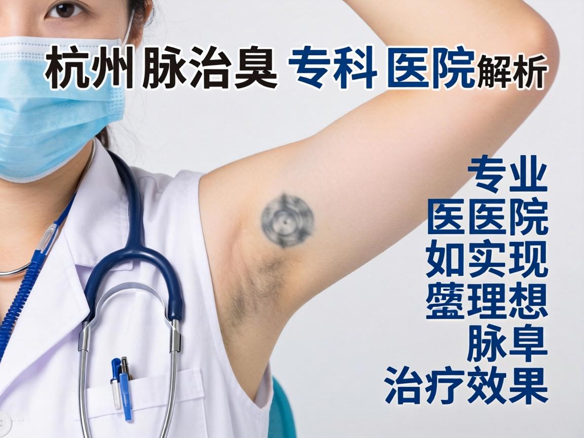 杭州腋臭专科医院解析，专业医院如何实现理想腋臭治疗效果