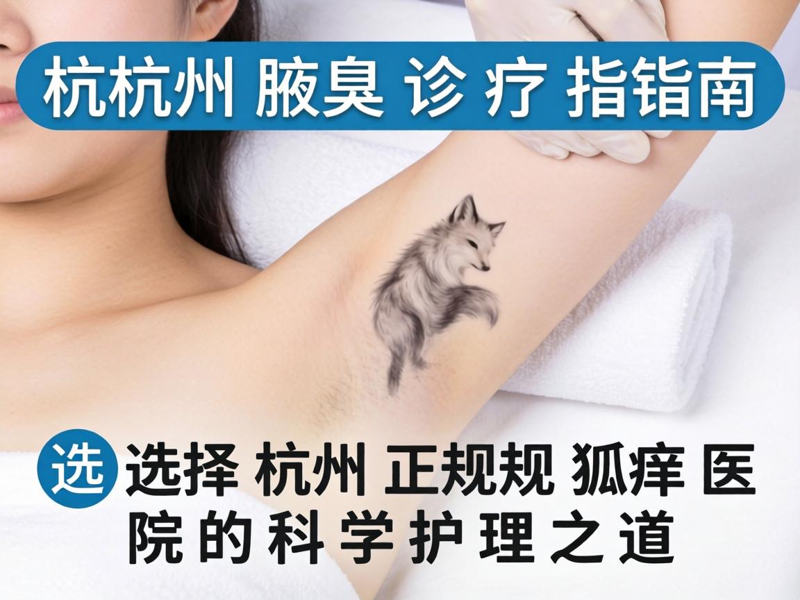 杭州腋臭诊疗指南，选择杭州正规狐臭医院的科学护理之道
