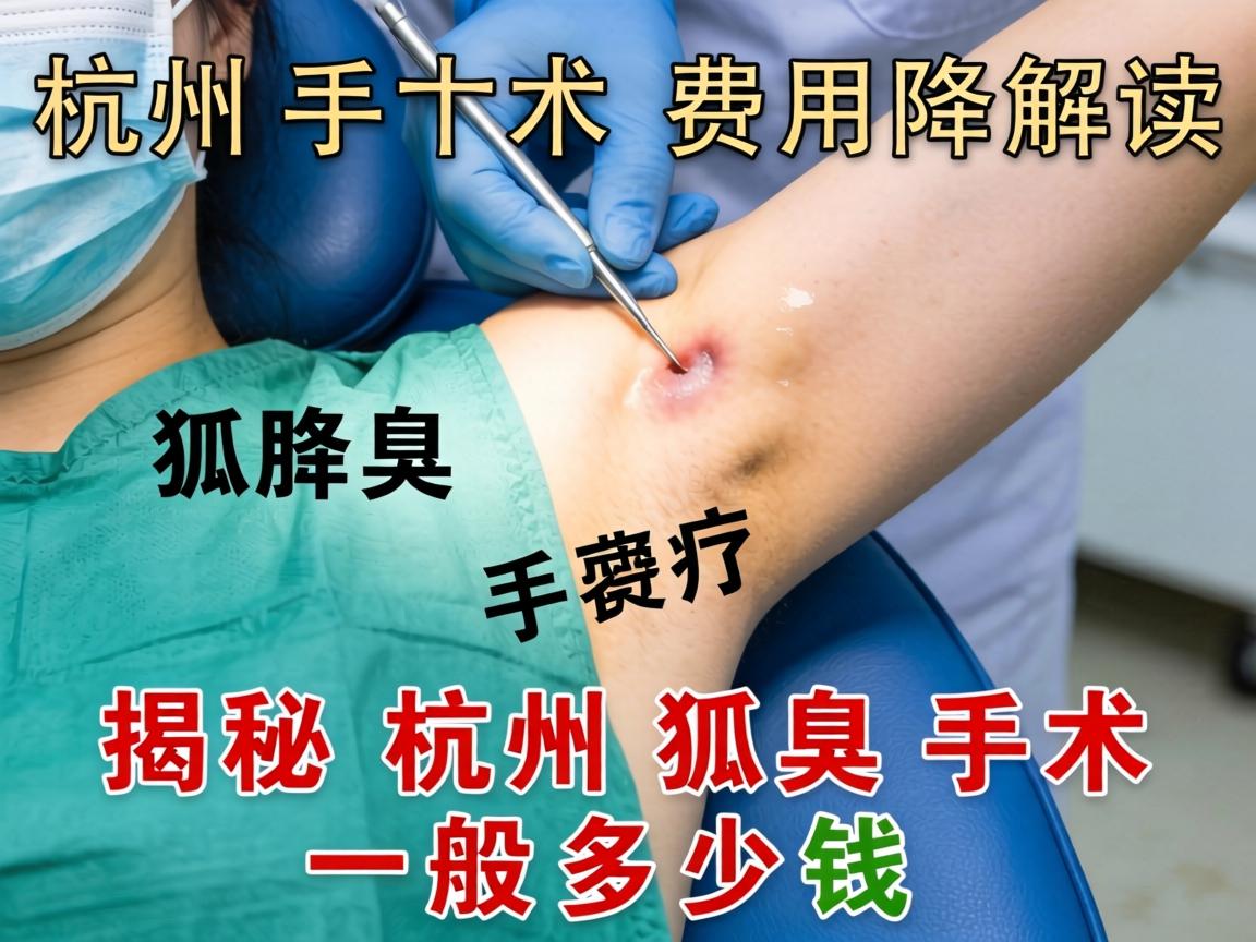 杭州狐臭手术费用解读,揭秘杭州狐臭手术一般多少钱 杭州狐臭手术费用解读,揭秘杭州狐臭手术一般多少钱