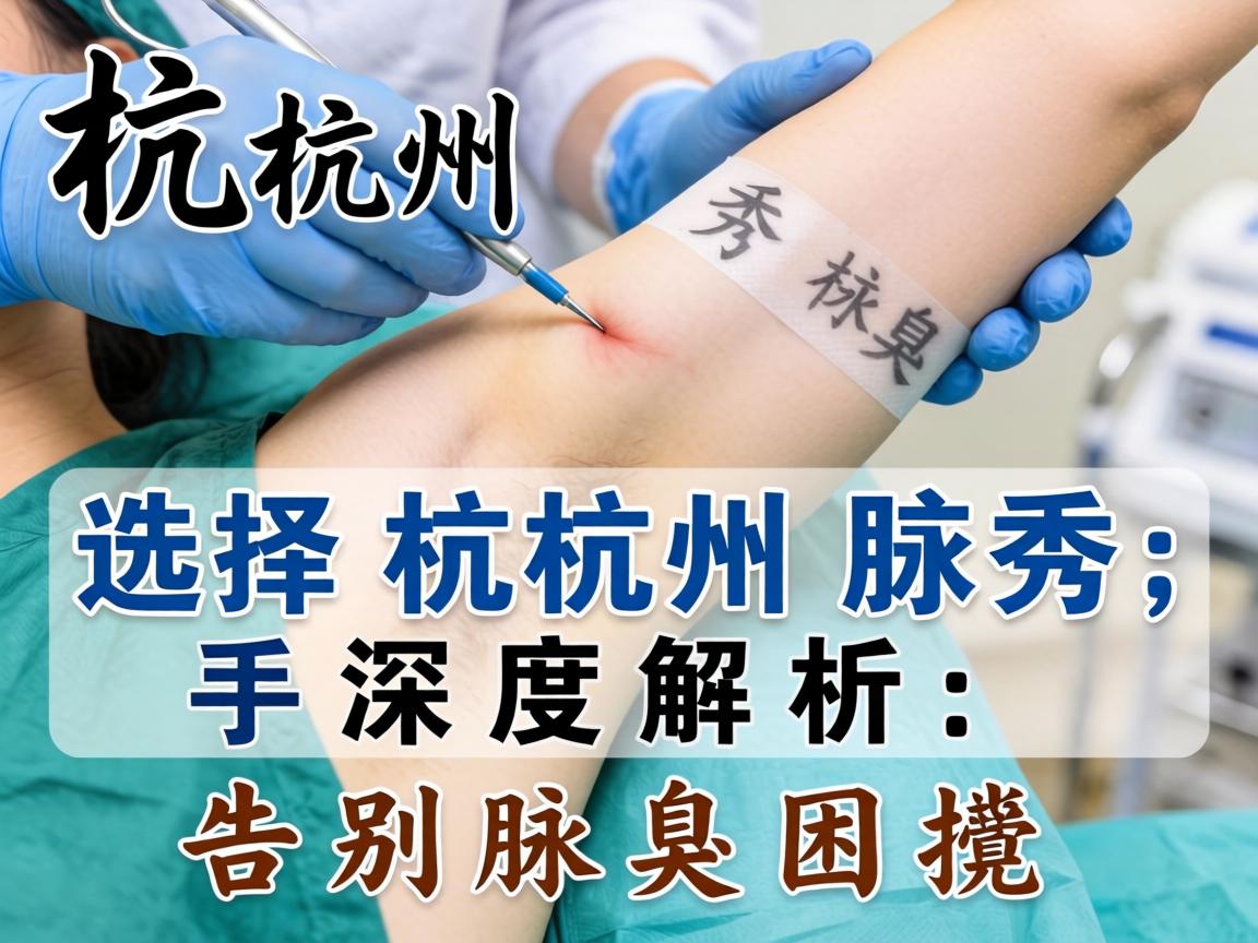 杭州腋臭手术深度解析，选择杭州腋秀，告别腋臭困扰