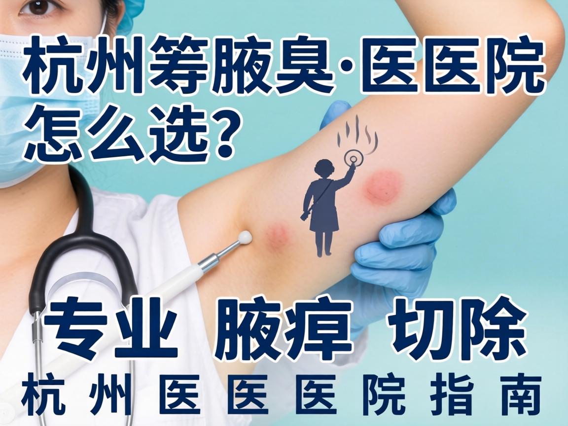杭州腋臭医院怎么选?杭州专业腋臭切除医院指南 杭州腋臭医院怎么选?杭州专业腋臭切除医院指南