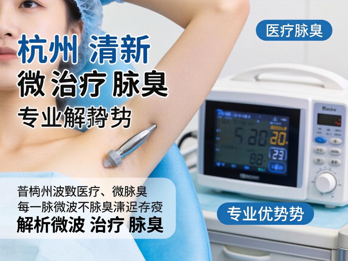 杭州清新微波治疗腋臭，解析微波治疗腋臭的专业优势