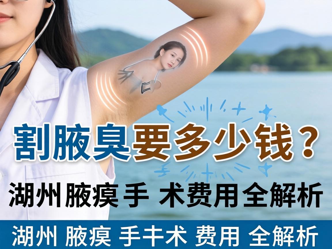 在湖州割腋臭要多少钱？湖州腋臭手术费用全解析
