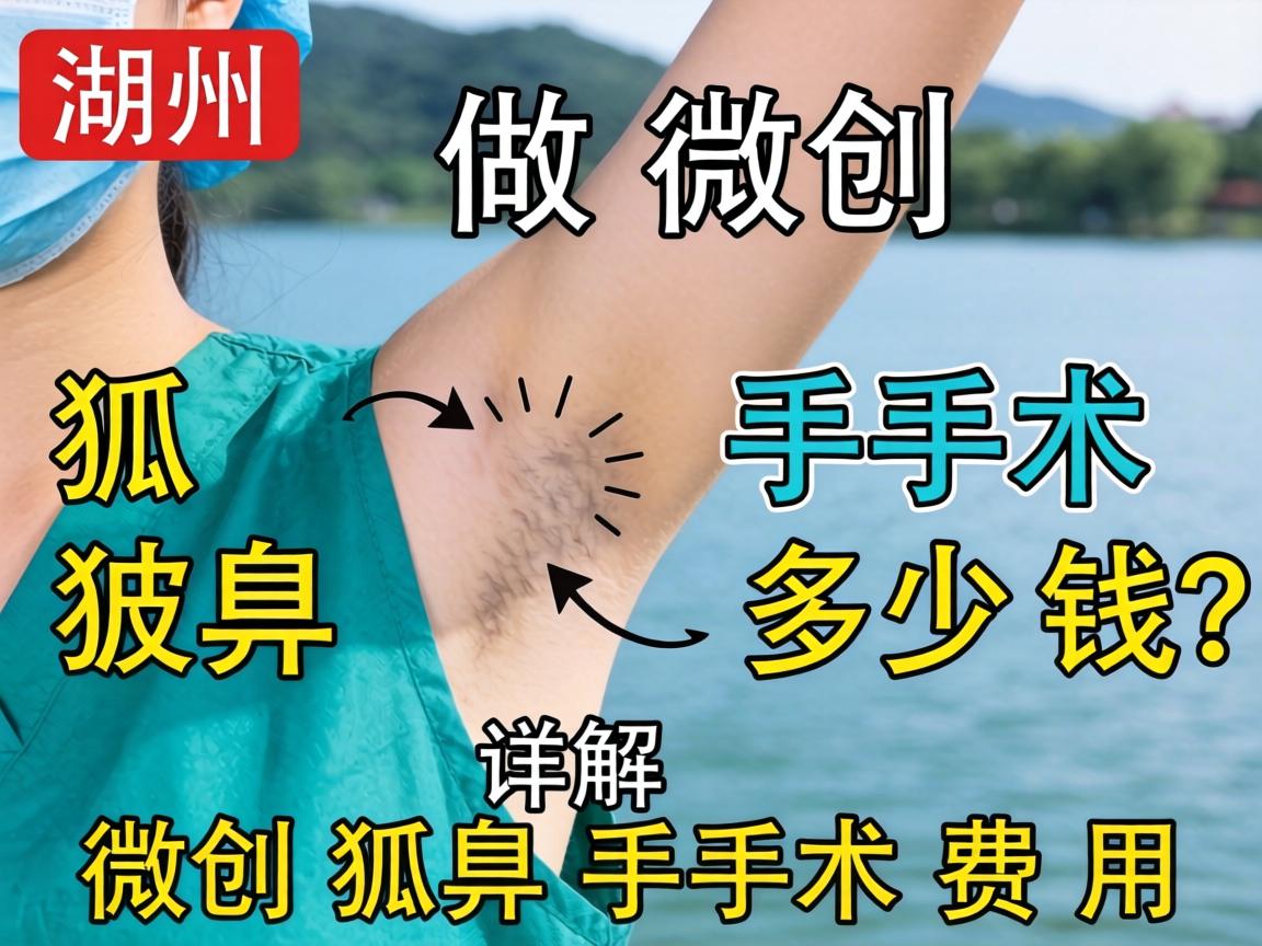 在湖州做微创狐臭手术多少钱？详解微创狐臭手术费用