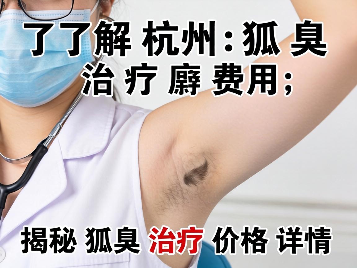 了解杭州狐臭治疗费用，揭秘狐臭治疗价格详情