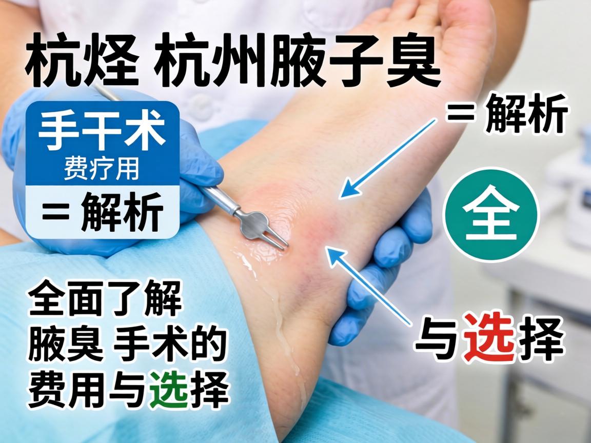 杭州腋臭手术费用解析,全面了解腋臭手术的费用与选择 杭州腋臭手术费用解析,全面了解腋臭手术的费用与选择