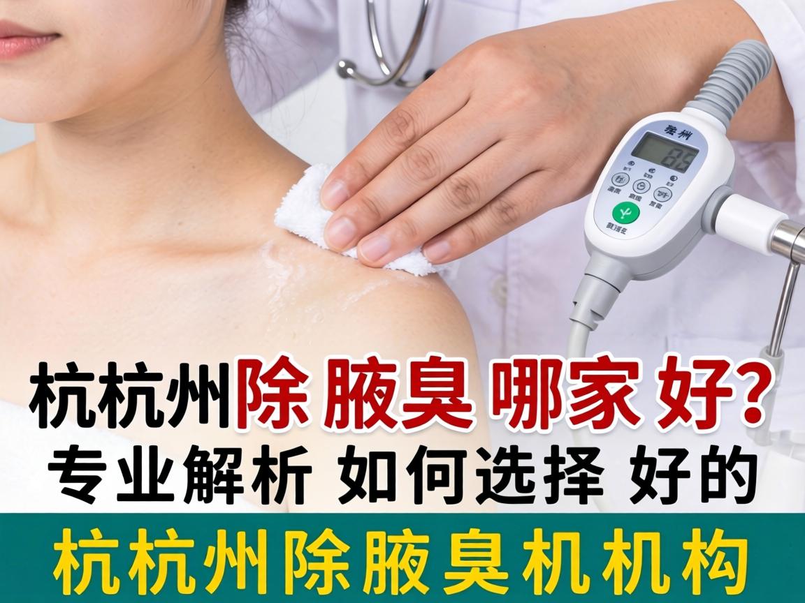 杭州除腋臭哪家好?专业解析如何选择好的杭州除腋臭机构 杭州除腋臭哪家好?专业解析如何选择好的杭州除腋臭机构