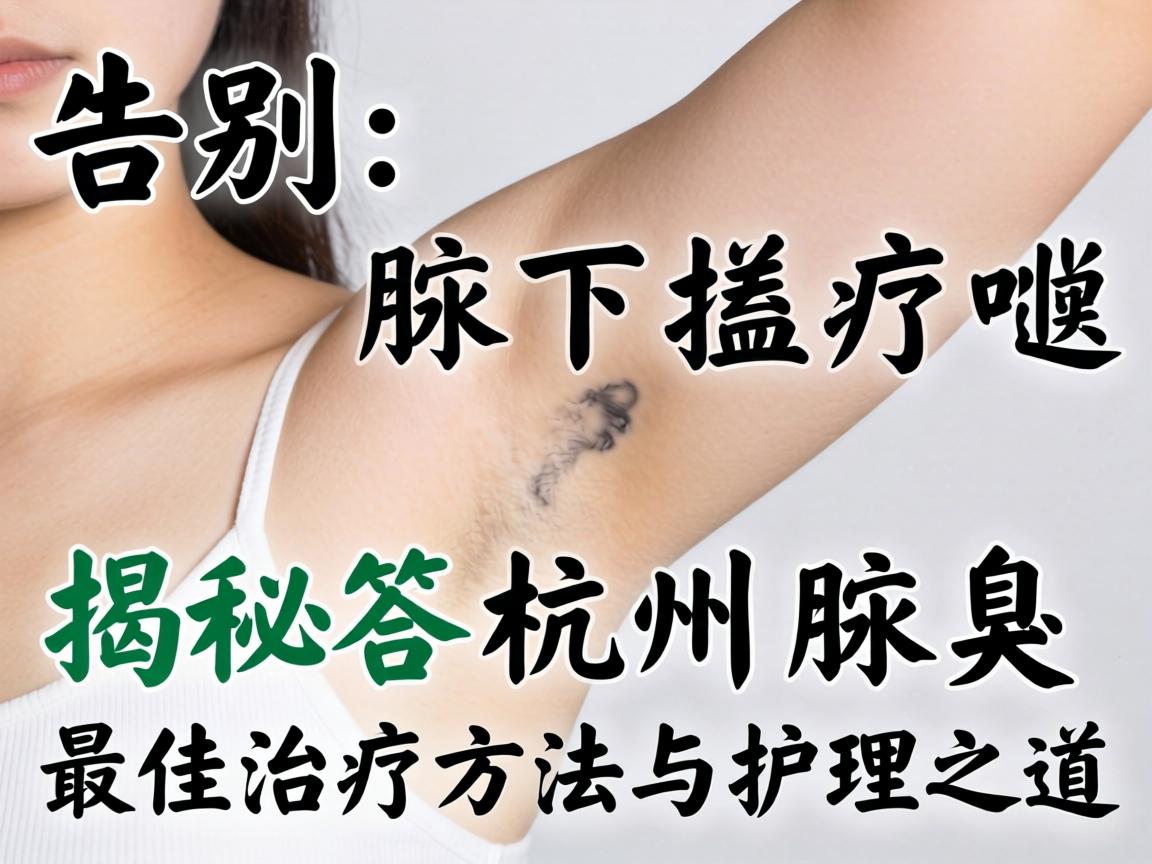 告别腋下尴尬,揭秘杭州腋臭最佳治疗方法与护理之道 告别腋下尴尬,揭秘杭州腋臭最佳治疗方法与护理之道