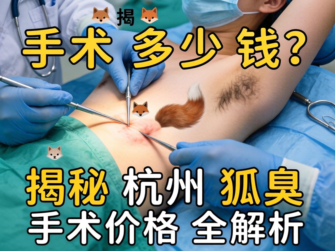 杭州狐臭手术多少钱?揭秘杭州狐臭手术价格全解析 杭州狐臭手术多少钱?揭秘杭州狐臭手术价格全解析
