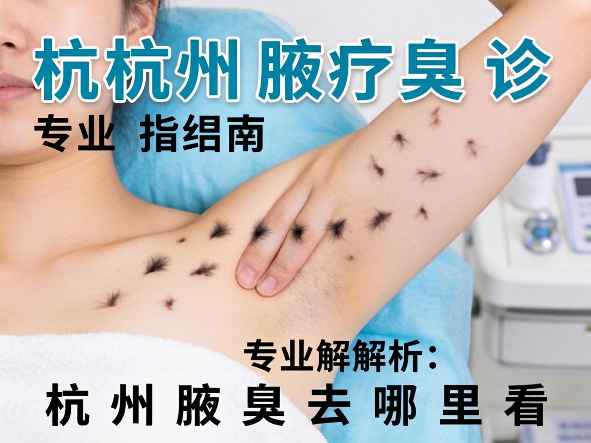 杭州腋臭诊疗指南，专业解析杭州腋臭去哪里看