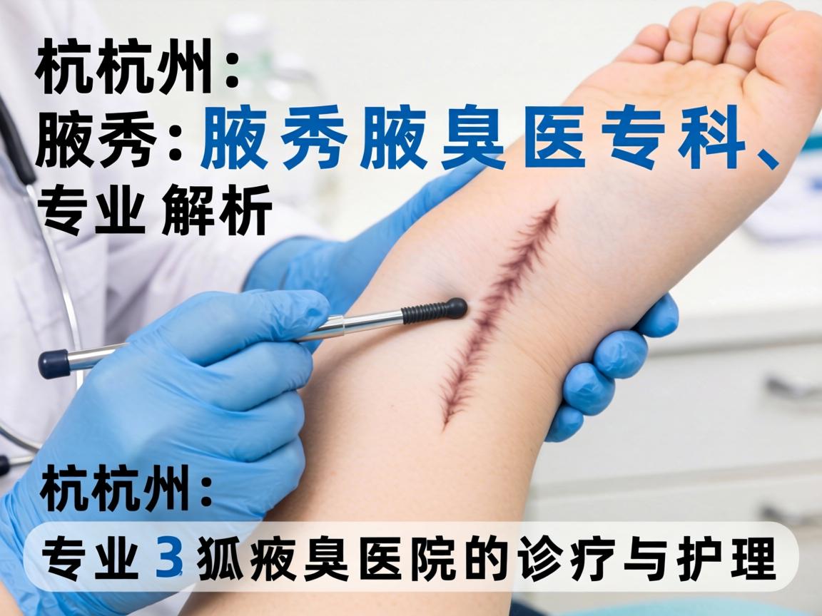 杭州腋秀腋臭专科,专业解析杭州专业狐臭医院的诊疗与护理 杭州腋秀腋臭专科,专业解析杭州专业狐臭医院的诊疗与护理